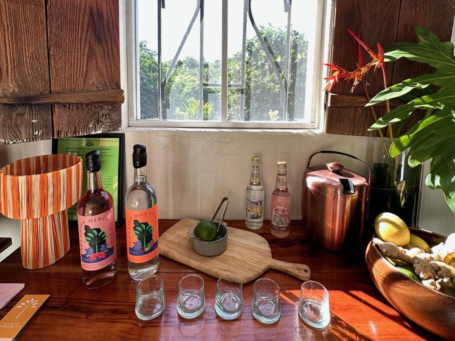 Sea Cliff Eco-Cottages & Gin Distillery Calibishie Екстер'єр фото
